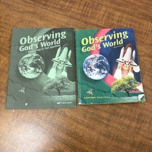 ABEKA 6th Observing God's World Student Text & Answer Key To Text Questions